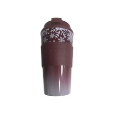 Costa Coffee Snowflake Maroon