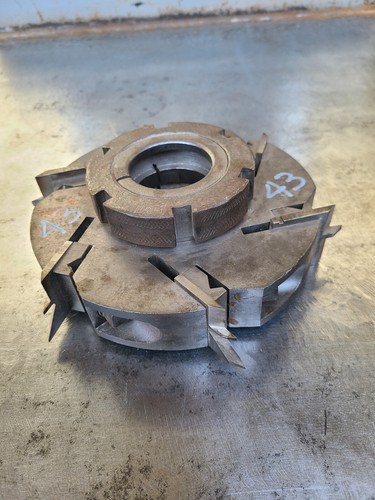 Moulder cutterhead 43 - cutterhead,
