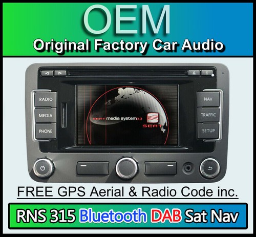 Seat altea rns 315 dab - altea, sat