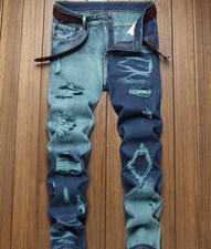 Men's Denim Jeans Straight Leg