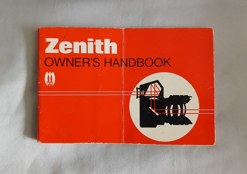 Zenith camera owner handbook - camera,