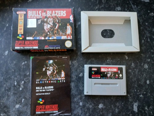 Bulls blazers snes super - bulls,