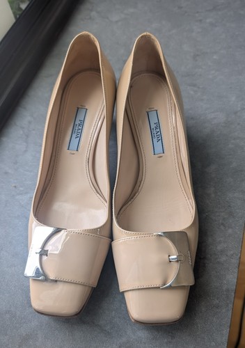 Prada nude beige - nude, patent