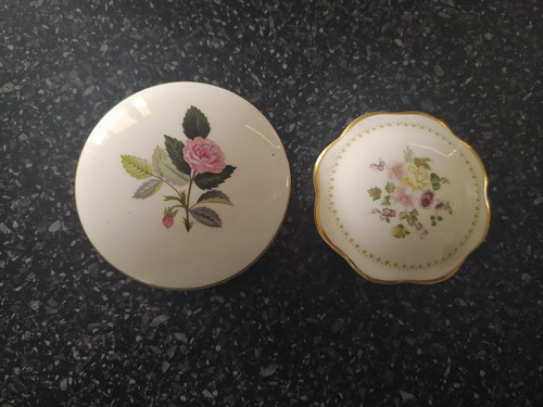 Wedgwood trinket pots - wedgwood,