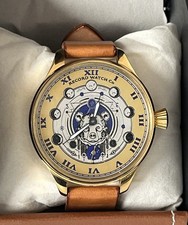 Marriage watch with vintage Swiss Record Watch Co components blended with new 