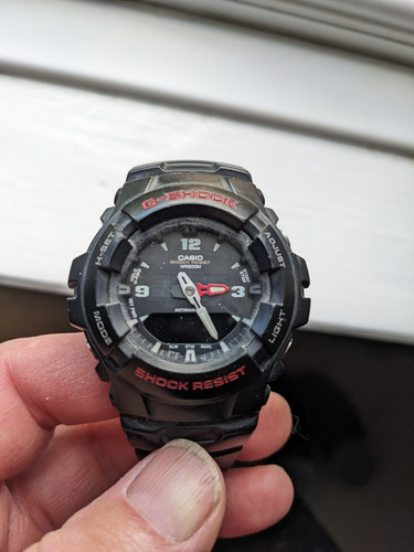 Shock watch 100 model - g-100, not