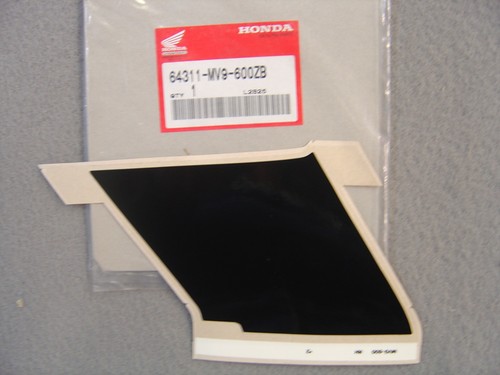 Lower right fairing sticker - lower,