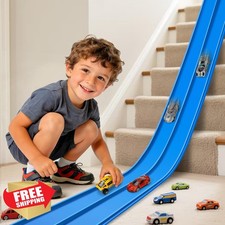 Flexible race track toy ft - race,