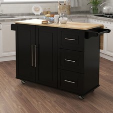 Kitchen Island with Spice