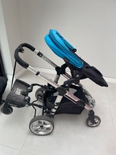 Icandy apple 2 pear pram Twin pushchair, can be used as single