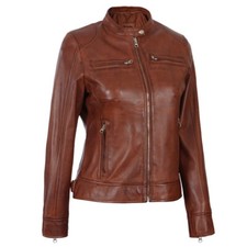 Womens Brando Biker Jacket