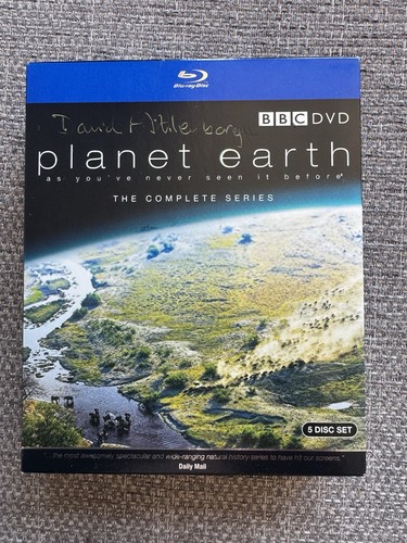 David attenborough signed - david,