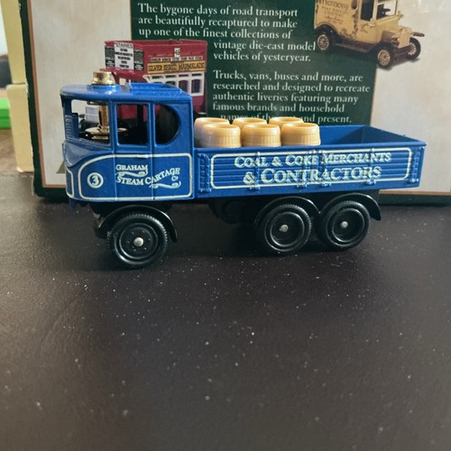 Lledo graham steam cartage - lledo,