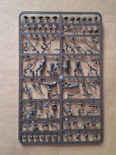 Gurkha infantry sprue 28mm - gurkha,