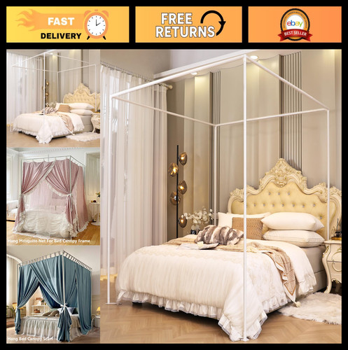 Full size canopy bed frame - size,