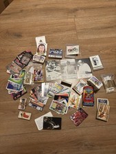 Vintage Job Lot Of Trading Cards Tea Cards Signed Cards Vintage Wrappers An More