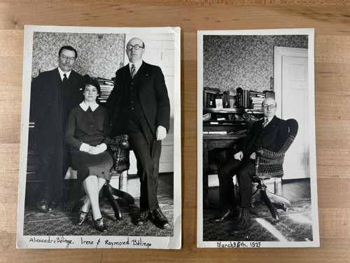 Two photographs belinge - photographs,
