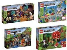 4X LEGO Minecraft Sets (SEE DESC)