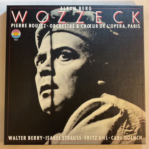 Boulez berg wozzeck - wozzeck, n/mint
