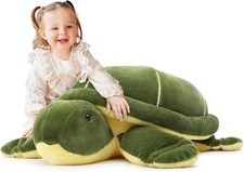 Giant Green Turtle Plush Toy