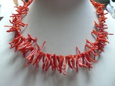 Vintage Branch Coral Necklace