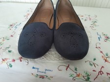 Ladies clarks blue leather - ladies,