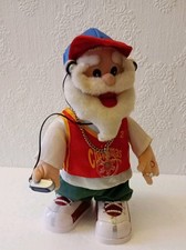 Holiday Hip Hoppers Santa ~ Singing Dancing Father Christmas ~ 12" Tall ~ Gemmy