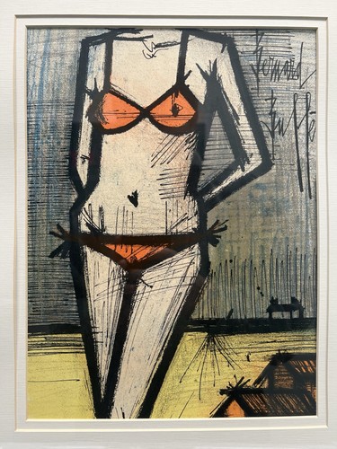 Bernard buffet the beach - bernard,