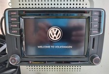 REFURBISHED CARPLAY VW DISCOVER MEDIA MIB2 SAT NAV BLUETOOTH DAB+ HEAD UNIT