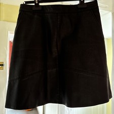 Zara Basics Faux Leather Mini Skirt Size M