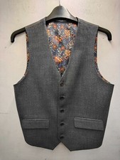 Sawyers and Hendricks Boys Charcoal Waistcoat 32R