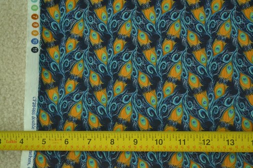 Long colorful peacock - colorful,