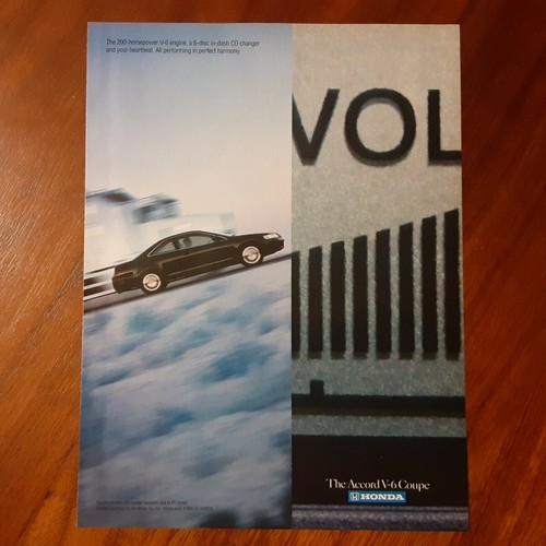Honda accord print magazine - print,