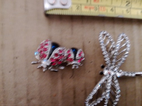 Dainty dragonfly brooch and - dainty,