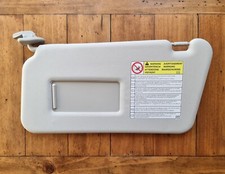 SUZUKI SPLASH / VAUXHALL AGILA (2008 - 2015) PASSENGER SIDE SUN VISOR - GENUINE