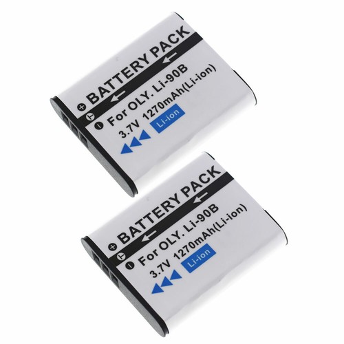 Battery for olympus 90b - 2x,