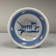 Val Sparkes Tiptoe Blue Cat