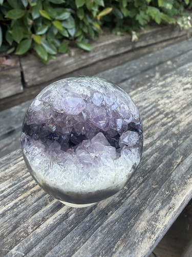 Amethyst cluster sphere - amethyst,