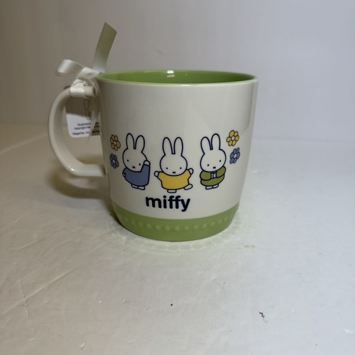 Miffy magenta light green - by,