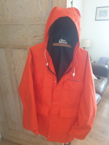 Men vintage 80s orange - 80s,