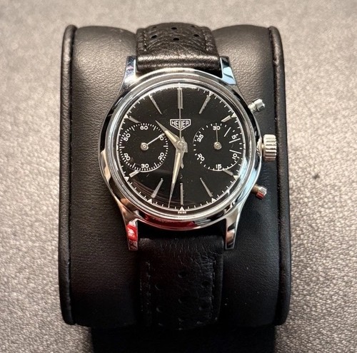 Vintage heuer pre - heuer, pre-carrera