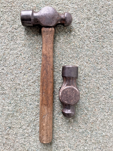 Ball pein hammer - ball,