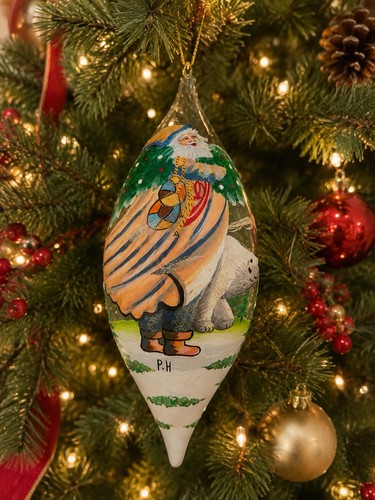 Silvestri santa polar bear - santa,