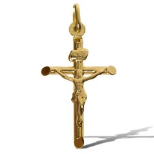 375 9CT GOLD CRUCIFIX CROSS