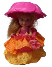 Vintage Cupcake Dolls CORAL SPLASH Tropical Treat 1990 Tonka Kenner Toys