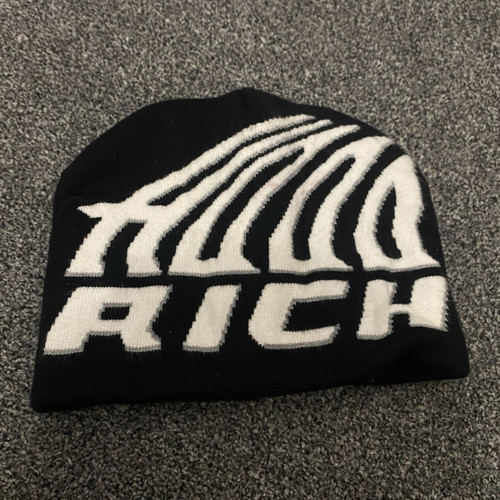 Hoodrich black knit - black, beanie