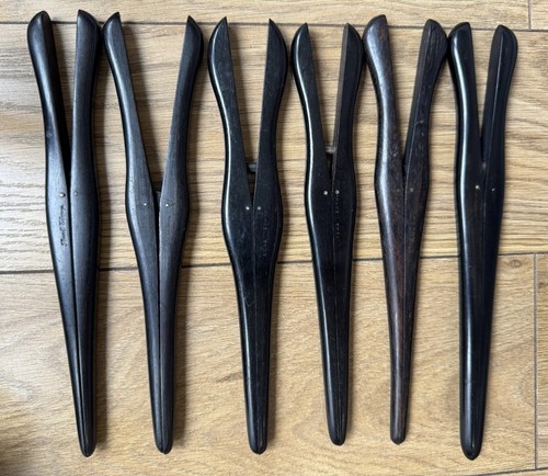 Victorian solid ebony glove - victorian,