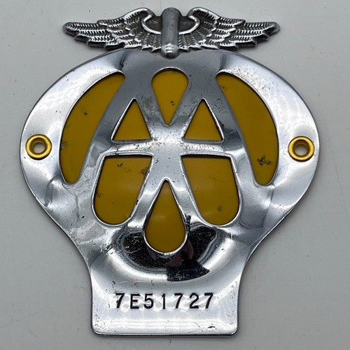 Vintage car badge - badge, –