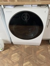 LG SIGNATURE Centum System LSWD100E WiFi-enabled 12 kg Washer Dryer - White