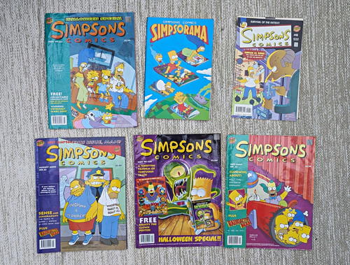 Bongo comics simpsons lot of - -,